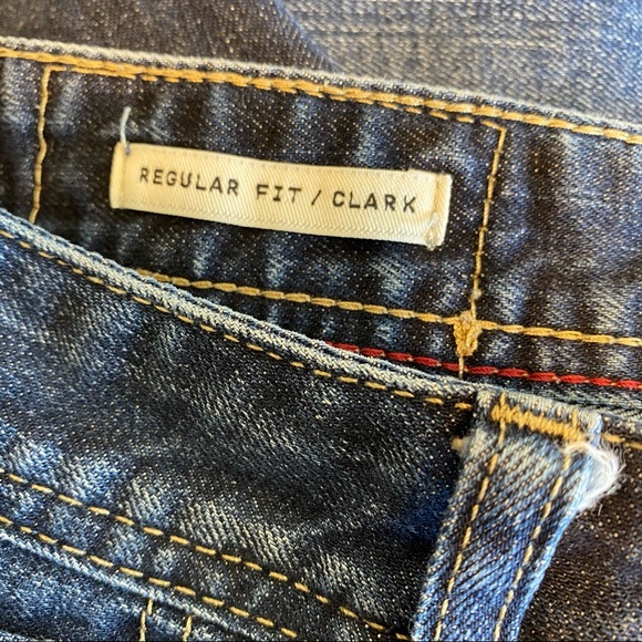 Jack & Jones CLARK ORIGINAL REGULAR FIT JEANS 30 - Picture 6 of 10